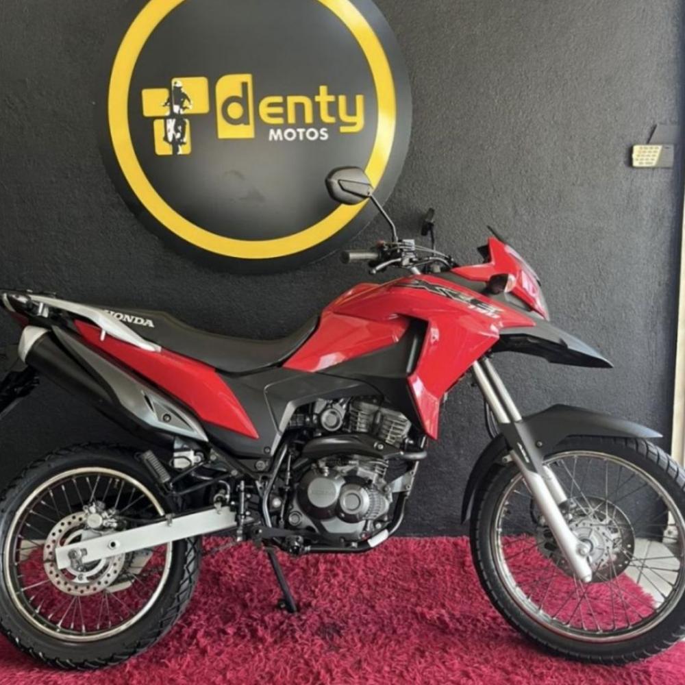 Moto HONDA 190 XRE 190 vermelha 2016