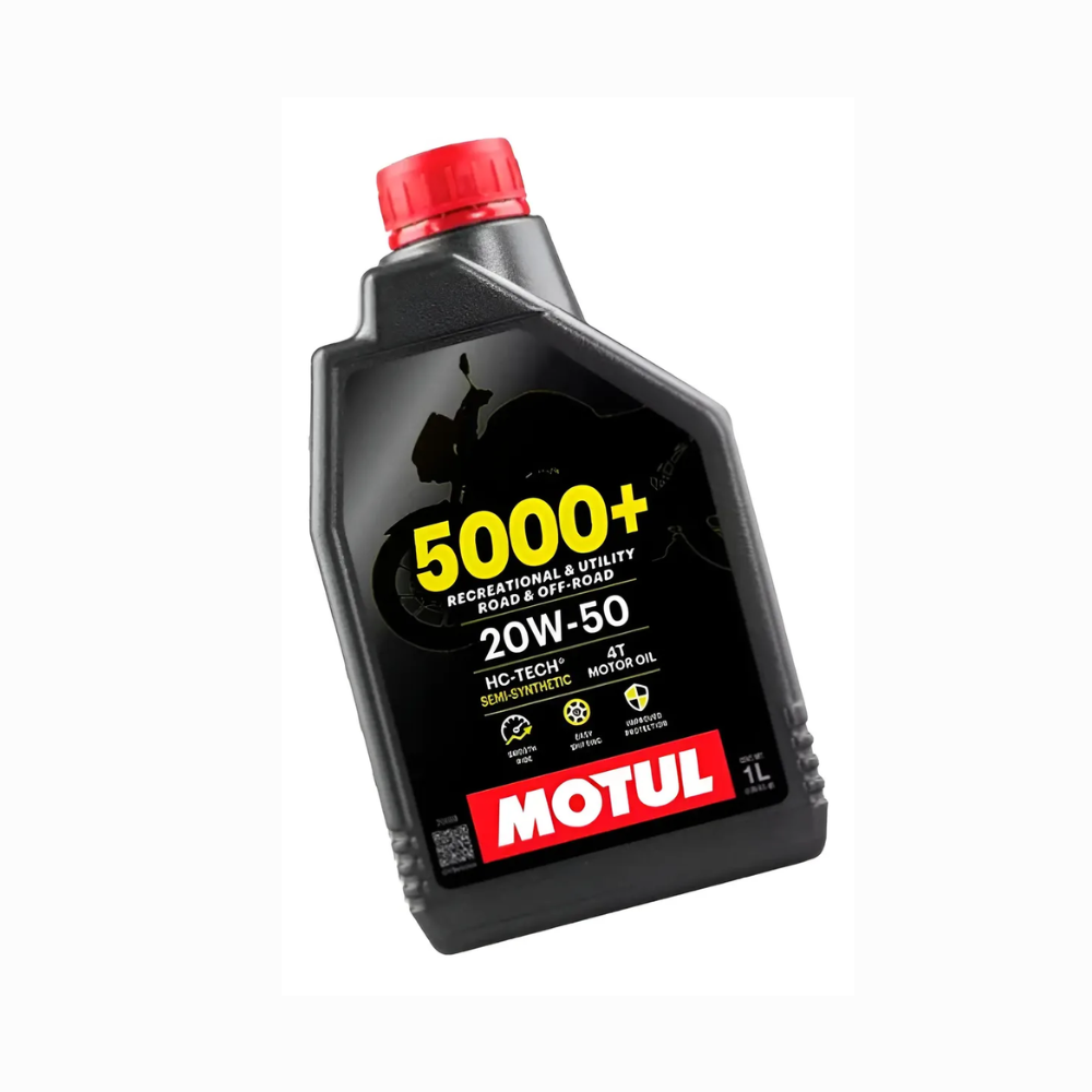 ÓLEO PARA MOTOR MOTUL 5000+ 20W50 SEMISSINTÉTICO