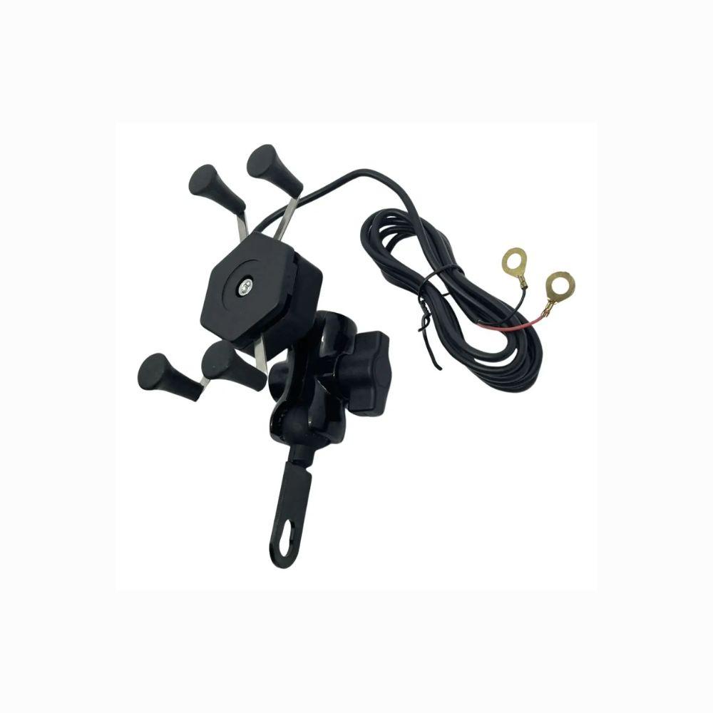 SUPORTE PARA CELULAR STALLION ARANHA COM USB TURBO
