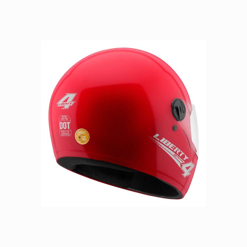 CAPACETE PRO TORK LIBERTY 4 VERMELHO