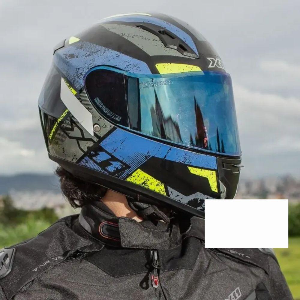 Capacete X11 Trust Azul 