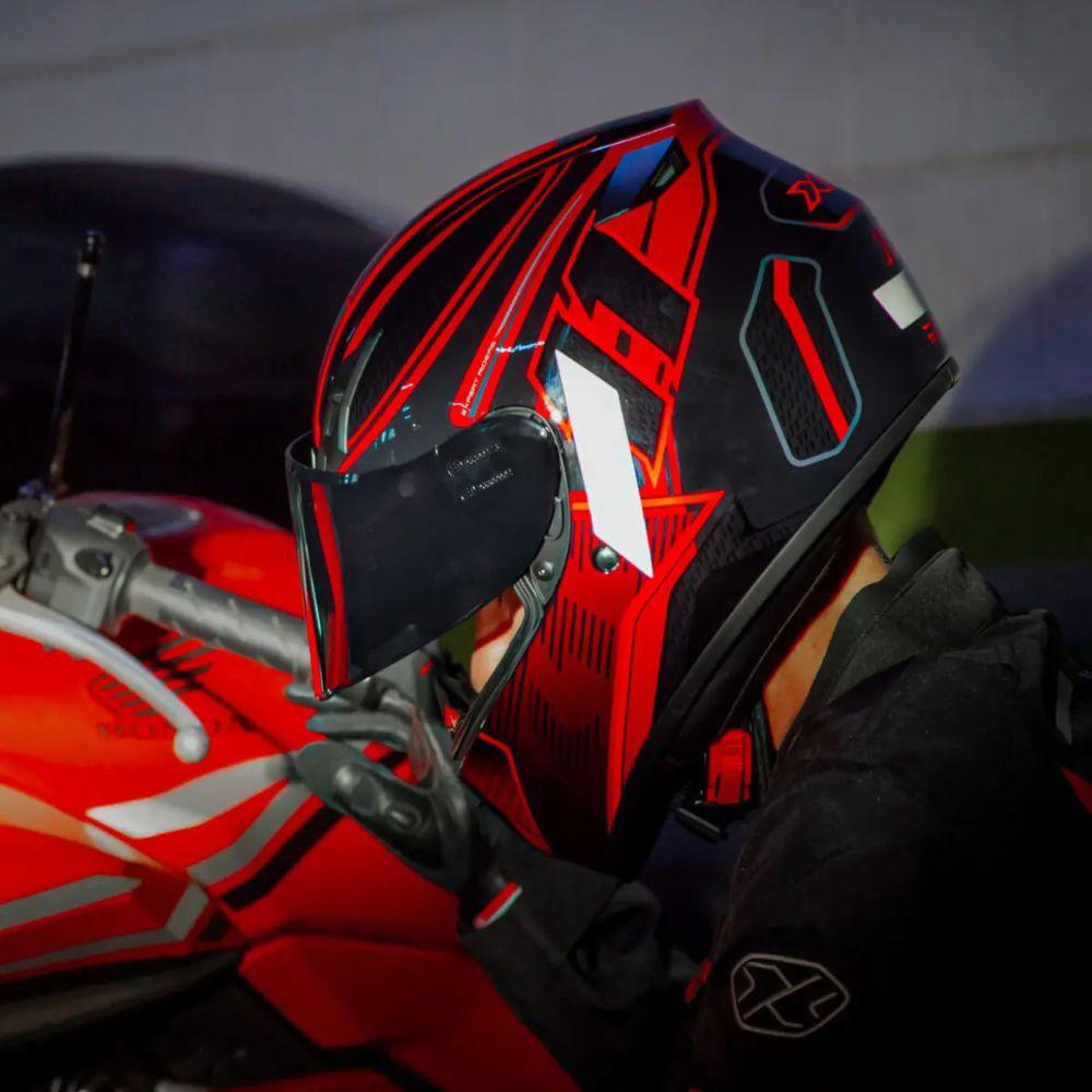 Capacete X11 Trust Azul 
